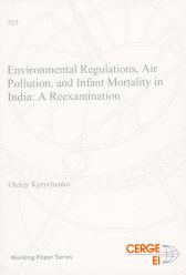 Environmental regulations, air pollution, and infant mortality in India :a reexamination