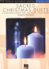 Sacred Christmas duets :8 cherished carols for one piano, four hands